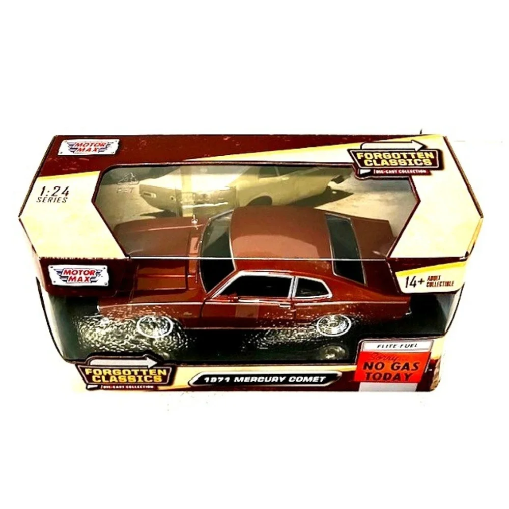 1971 Mercury Comet Gold Metalic 1/24 DIECAST MODEL CAR BY MOTORMAX